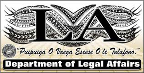 DEPT. of Legal Affairs logo