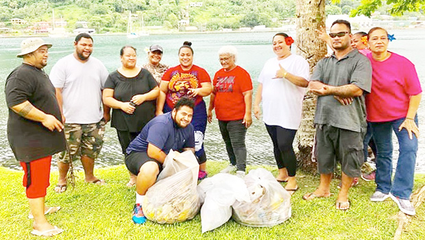 Staff of the Department of Human Resources at Fagaalu Park
