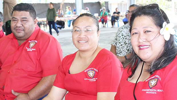 3 Environmental Services Division staff members