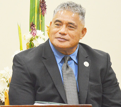 Health director Motusa Tuileama Nua