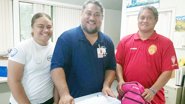 DOH team at Samoa News