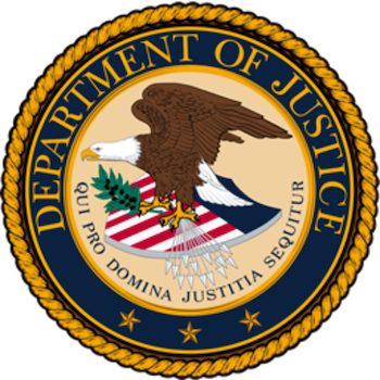 Dept of Justice logo