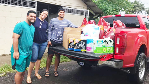 George Lemisio, Judith Liu, Isaiah Boton, Avery Maloata