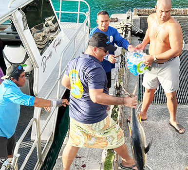 DOUBLE TROUBLE FISHING BOAT