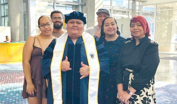 Dr. Pola and family