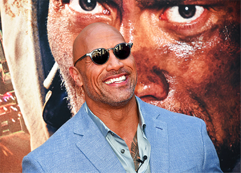 Actor Dwayne Johnson