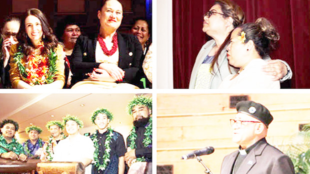 Pacific islanders at NZ apology