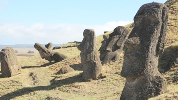 The Moai Statues of Easter Island