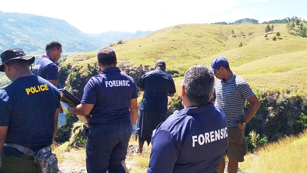  Police investigators in the Nausori Highlands