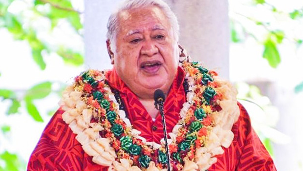 Samoa's Prime Minister Tuilaepa Sailele Malielegaoi