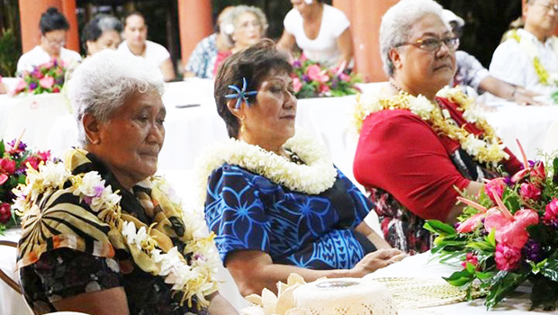  Deputy PM Fiame Naomi Mataafa, Minister of Women, Community and Social Development, Faimalotoa Kika Stowers, and Sister Vitolia Mo’a, Advocate and Academic.