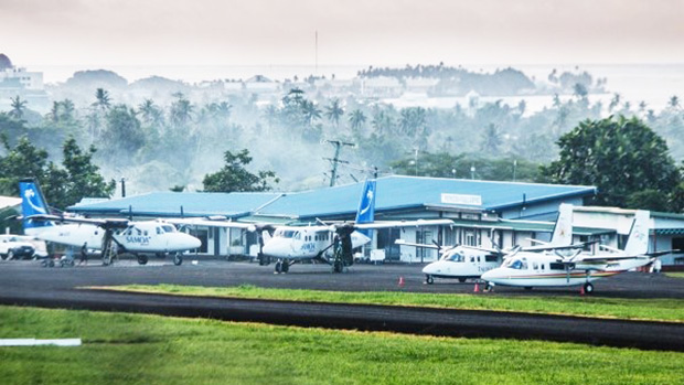 The Fagali'i Airport owned