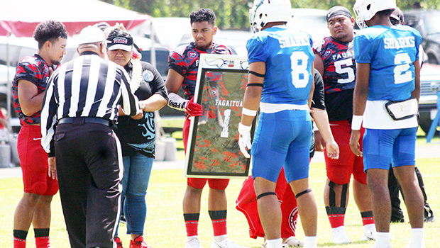 Faga’itua Vikings football team captains 