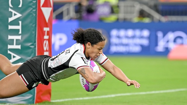 First Try at new Hong Kong stadium