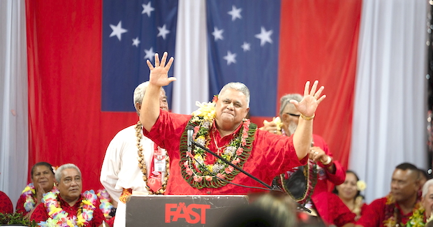 FAST leader and chairman, Laaulialemalietoa Leuatea Schmidt