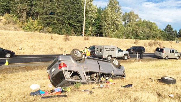 scene of the crash