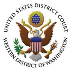 U.S. Federal District Court for Western Dist. of Washington logo