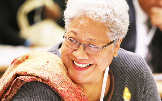 Samoa prime minister Fiamē Naomi Mata'afa