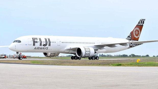 The new Airbus A350 aircraft.