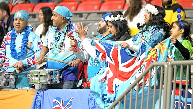 Fiji Fans at HSBC Vancouver 7s