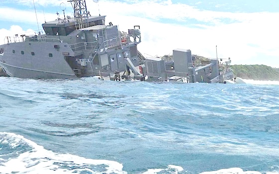 Fiji’s new patrol boat