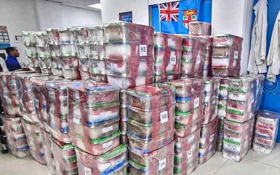 About 1.1 tonnes of methamphetamine