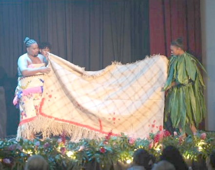 Fine Mat being displayed