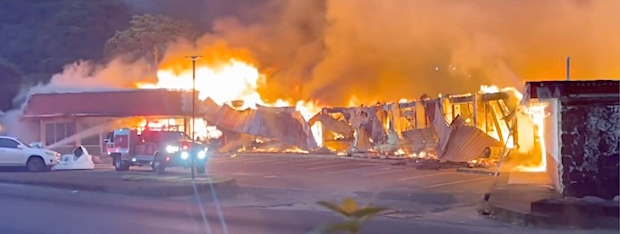 SHOPPING CENTER FIRE