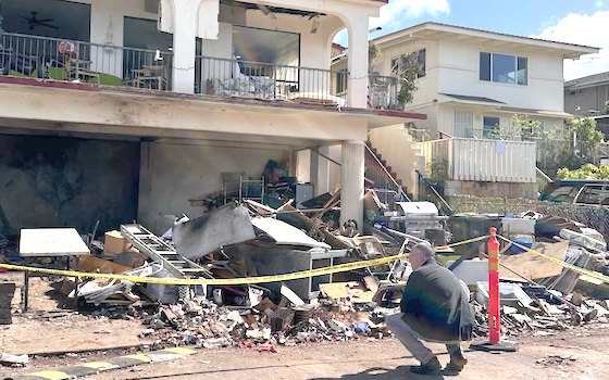 damage from fireworks explotion