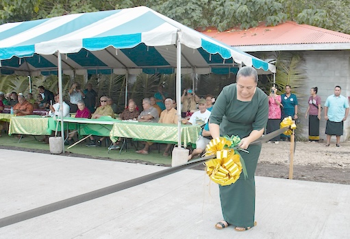 First Lady Ella Mauga