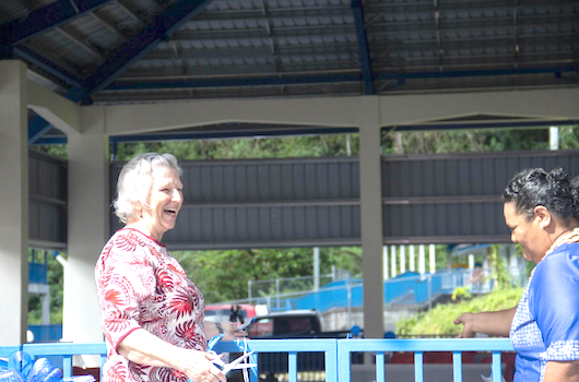 First Lady Lois Phillips-Pula 
