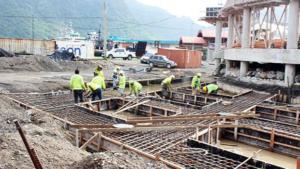 Construction progress on Fono Faitulafono