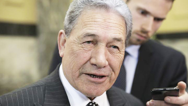 Foreign Minister Winston Peters