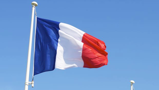 French flag. 