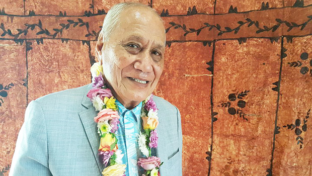  Samoa's former O le Ao o le Malo - or head of state - Tui Atua Tupua Tamasese Efi.
