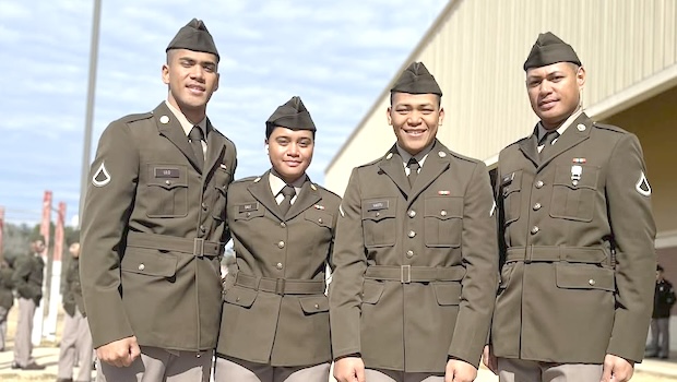 PFC Lilo, PFC Sale, PV2 Vaiotu, and PFC Iavai