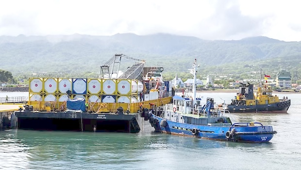 Removed pollutants from the HMNZS Manawanui