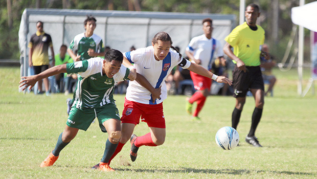 American Samoa’s captain Gabriel Taumua