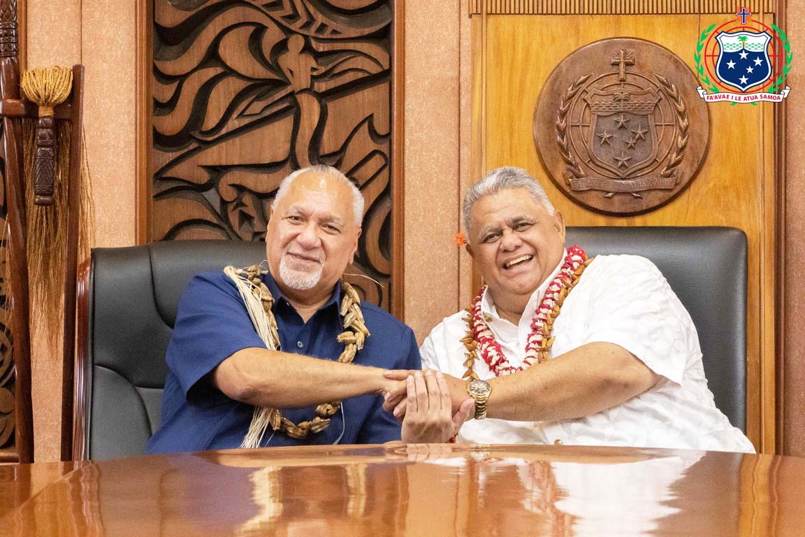 Samoa PM and American Samoa Governor