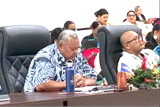 Governor Lemanu P.S Mauga