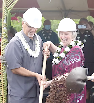Governor and first lady