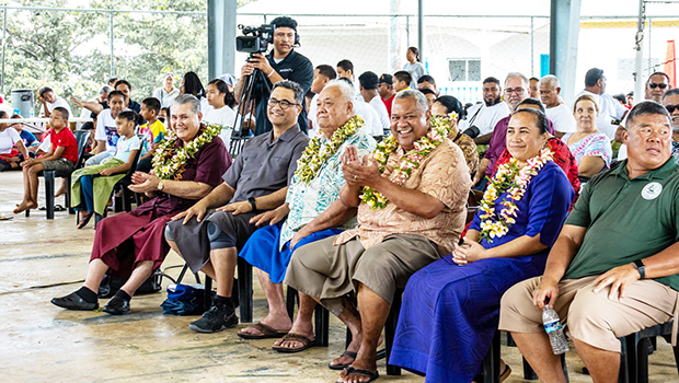 govt leaders enjoying Manu’a Flag Day festivities 
