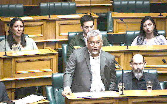 Green MP Teanau Tuiono