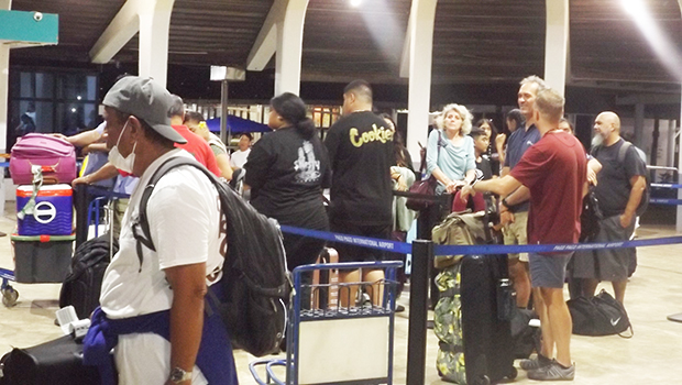 Hawaiian Airlines passengers