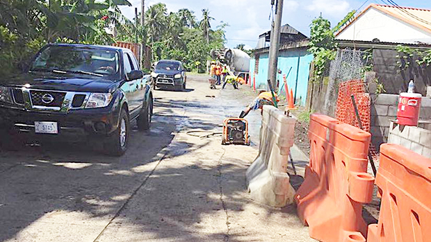 Road repair 