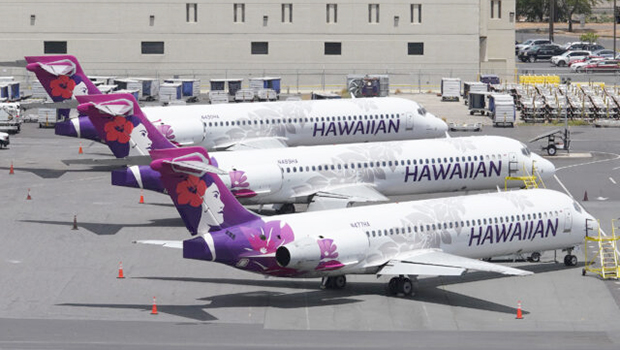 Hawaiian Airlines plane at HNL