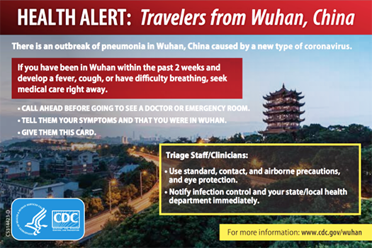 CDC health alert