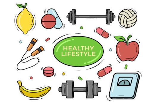 HEALTHY LIFESTYLE GRAPHIC