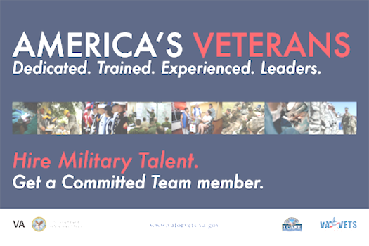 Hire a veteran