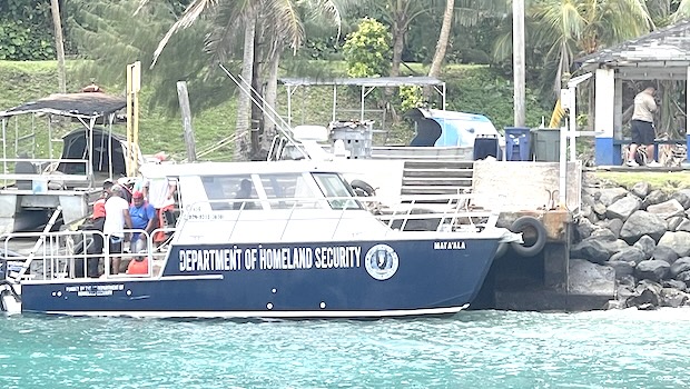 assistING the residents of Aunu’u